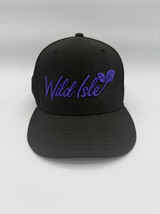 Purple Print Wild Isle Hat