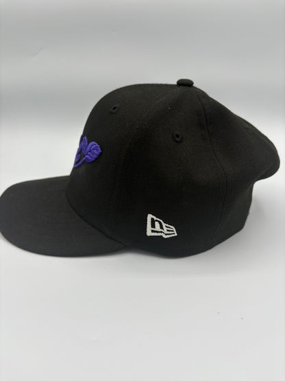 Purple Print Wild Isle Hat