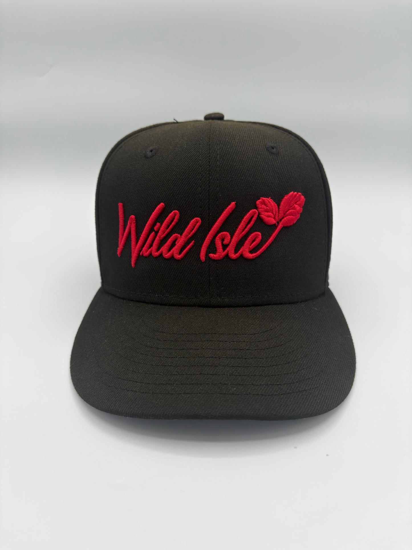 Red Print Wild Isle Hat