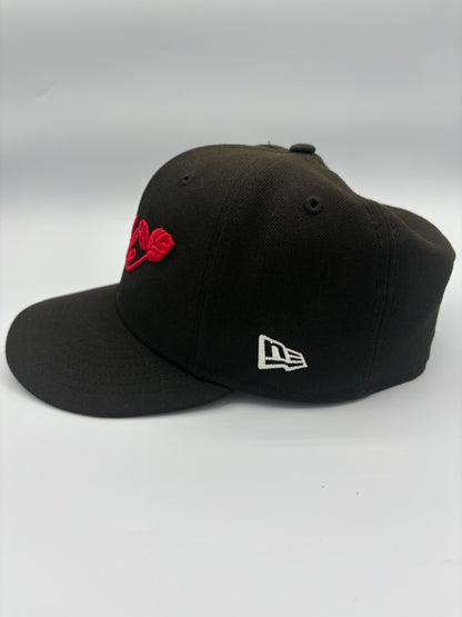 Red Print Wild Isle Hat
