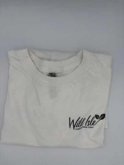 White Wild Isle T-Shirt