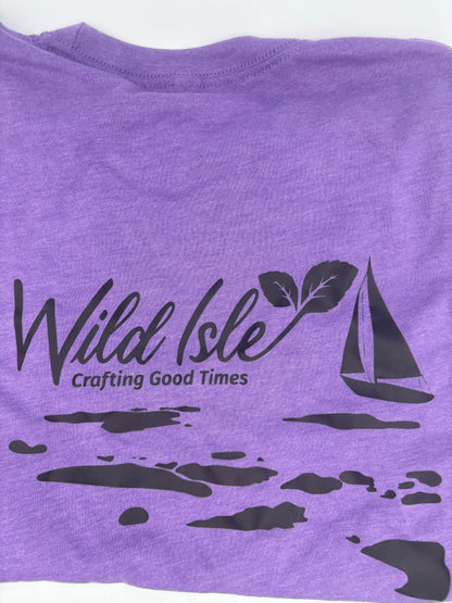 Purple Wild Isle T-Shirt