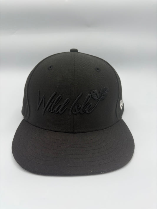 Black Print Wild Isle Hat